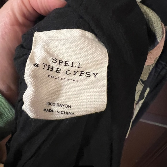 Spell Nightingale Slip Dress Black Charcoal size XS - Picture 10 of 11